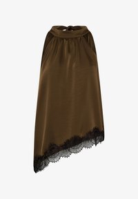 Non sélectionné, seal brown black lace
