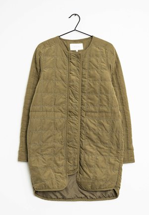 VILA Halflange jas - green
