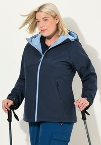 Ulla Popken CONTRAST - Outdoorjacka - navy blue