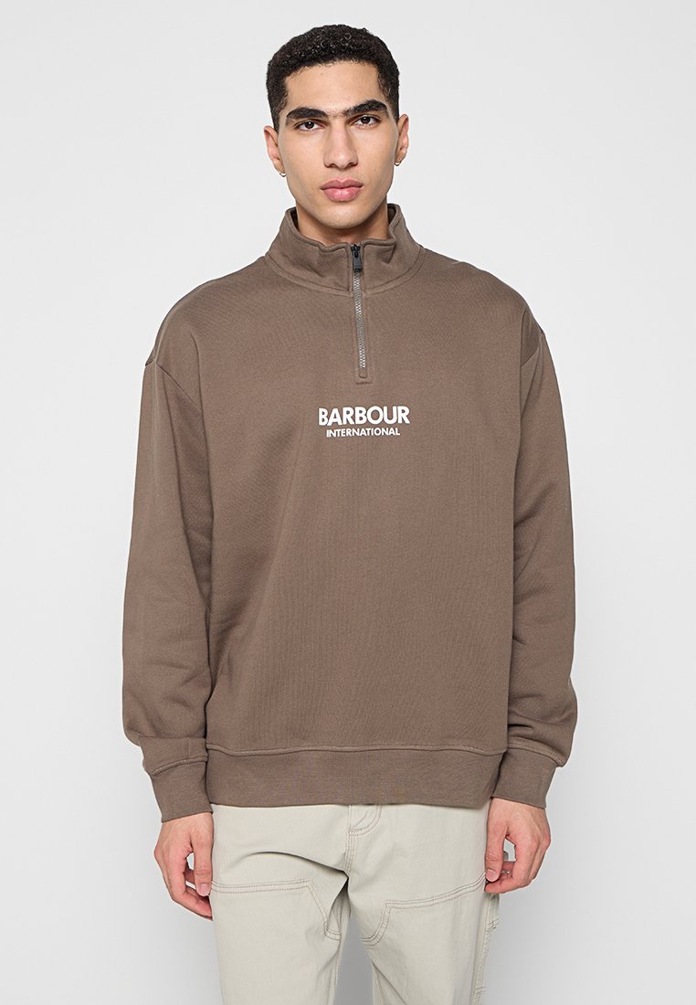Barbour International Sweater bruin