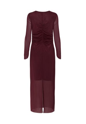Kaffe, KACHAI DRAPED MESH - Maxi šaty - windsor wine