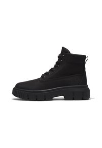 Timberland - GREYFIELD  - Puszābaki ar platformu - jet black Miniatūras attēls 1