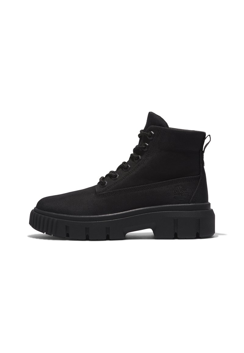 Timberland - GREYFIELD  - Puszābaki ar platformu - jet black, Palielināt