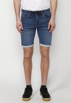 BERMUDA - Short en jean - azul med   medium blue