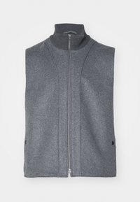ELIER - Vest - medium grey melange