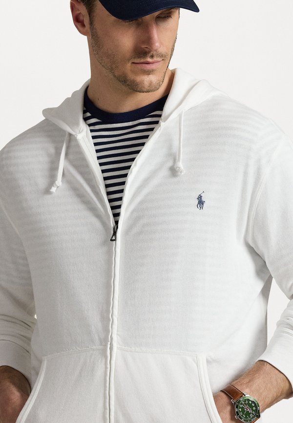 COTTON SPA TERRY HOODIE - Zip-up sweatshirt2