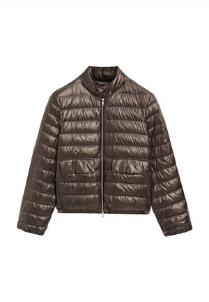 Massimo Dutti WATER-REPELLENT - Doudoune - dark brown