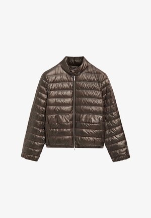 Massimo Dutti WATER-REPELLENT - Doudoune - dark brown