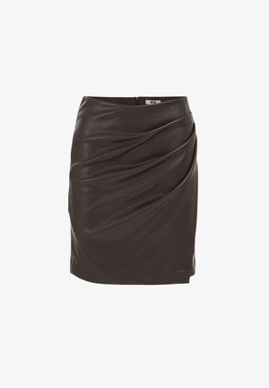 WE Fashion, WE FASHION - Jupe crayon - dark brown