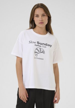 ELLY - T-shirts print - optical white