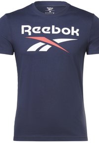 Reebok Triko s potiskem - blue