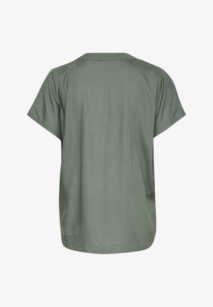 Kaffe, KAANO SOLID - Pluus - balsam green