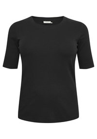 CARINA - Tricou basic - black deep