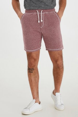 Solid SDTOLJAN - Shorts - wine red melange