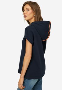 LAURASØN Triko s potiskem - dark blue