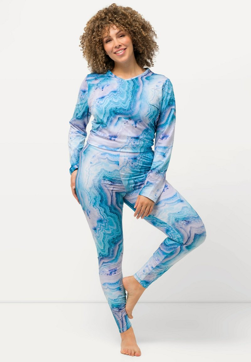 Ensemble t-shirt + legging - 2 pièces - Rose/gris - - 10.00