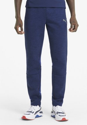 EVOSTRIPE - Tracksuit bottoms - elektro blue