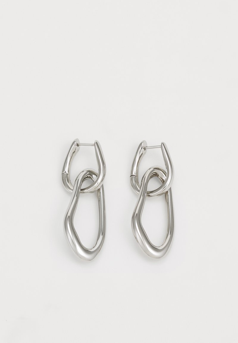 Calvin Klein STATEMENT LINKS - Boucles d'oreilles - silver-coloured