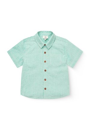 Copenhagen Colors, Chemise - sharp green/cream