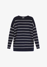 Ausgewählt, navy/offwhite