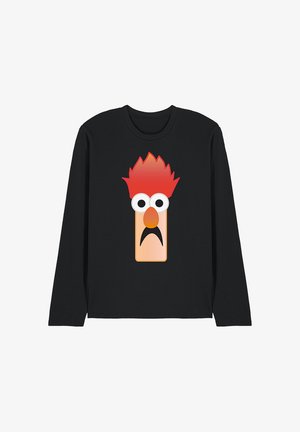 Disney, THE MUPPETS BEAKER FACE - Long sleeved top - black