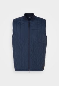 LEAFELL QUILTED GILET - Smanicato - navy