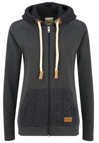 OXMatilda - Felpa con zip - dar grey m