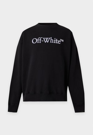 OFF-WHITE, BIG BOOKISH SKATE CREW NECK - Φούτερ - black