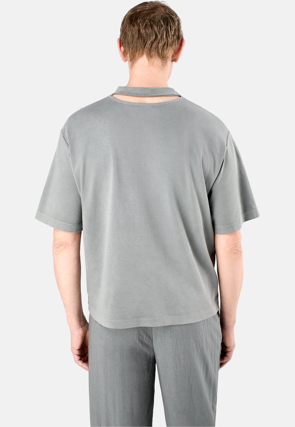 Print T-shirt - mittelgrau4