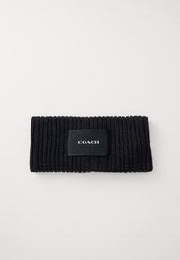 COACH PATCH HEADBAND - Cache-oreilles - black
