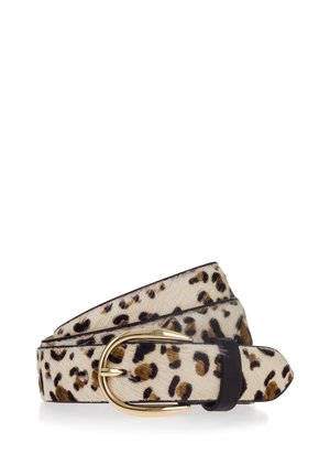 LEO - Opasok - leopard /  offwhite/  black/ braun