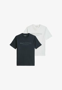 Sélectionné, blau/weiß