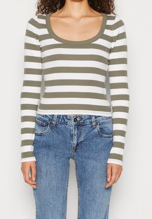 Hollister Co. T-shirt à manches longues - dark green