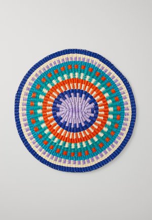Sensi Studio ROUND PLACEMAT WITH SHELLS - Tischset - blue/turquoise