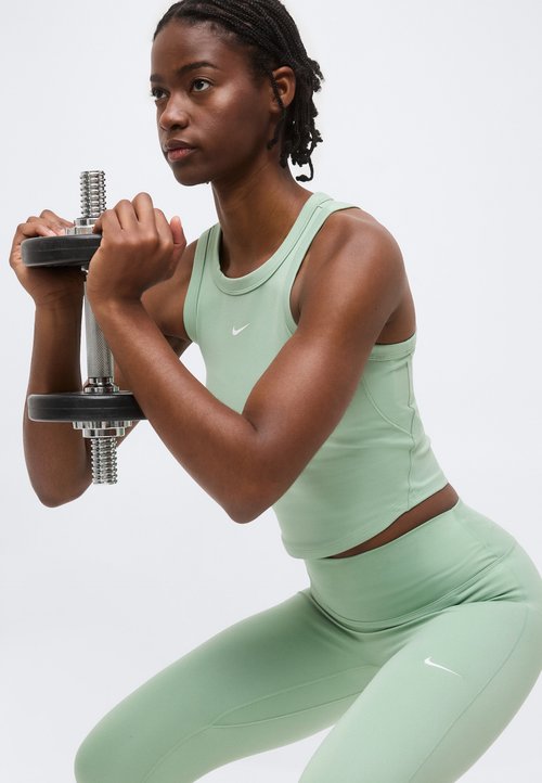 Nike ONE 7/8 TIGHT - Leggings - steam/white — foto 4