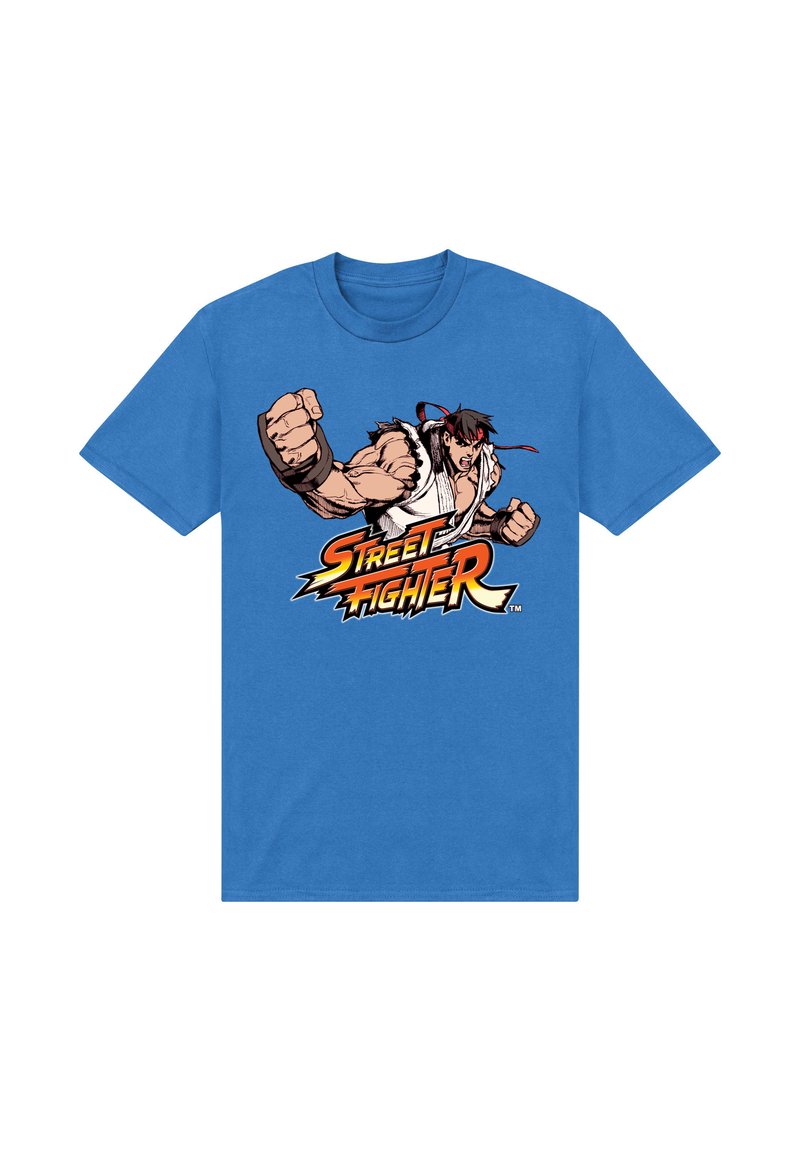 Henry Tiger CLASSIC RYU GRAPHIC - Triko s potiskem - light royal blue ...