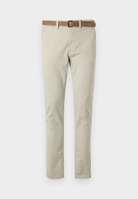 WITH BELT - Chino - beige abbey stone