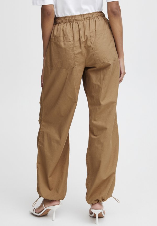 BYDAFIE - Tracksuit bottoms - tigers eye2