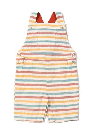 Dungarees - walnut stripe