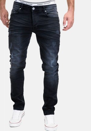 STRECHT - Slim fit jeans - schwarz