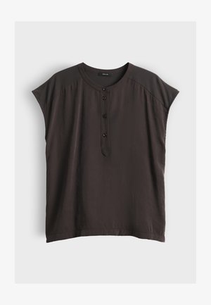 OPUS, RELAXED FIT SOFT TOUCH - Bluse - affogato