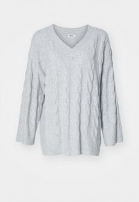 Sélectionné, light grey melange