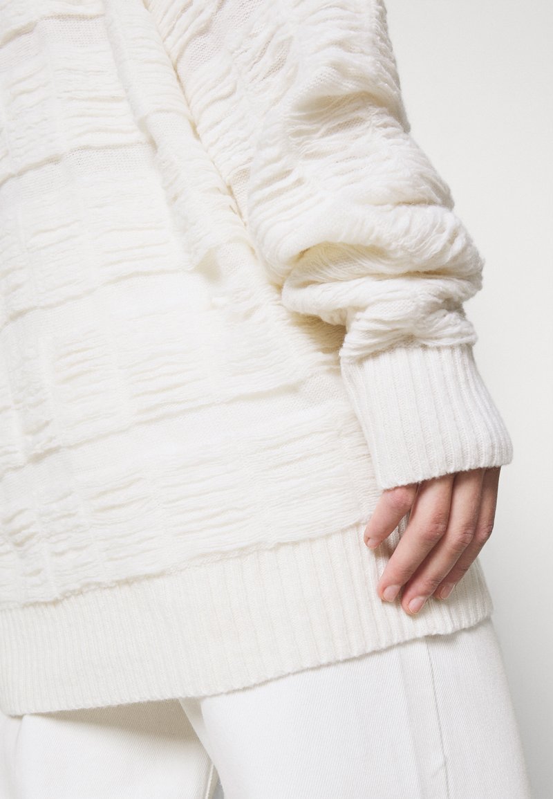 Damen Bekleidung | COMEFORBREAKFAST V NECK SWEATER Strickpullover cream/offwhite - TG78496 Damen Bekleidung | COMEFORBREAKFAST V NECK SWEATER Strickpullover cream/offwhite - TG78496
