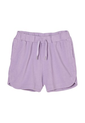 s.Oliver REGULAR MIT ELASTIKBUND - Shorts - purple