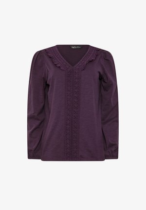 M&Co, LONG SLEEVE TOPS - T-SHIRT/TOP - Longsleeve - purple