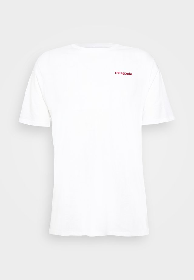 FLYING FISH - Printtipaita - white