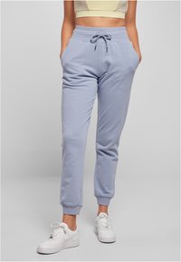 Urban Classics - HIGH WAIST - Pantalones deportivos - violablue Imagen en miniatura 1