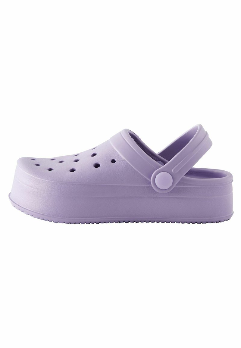 Next - CHUNKY- REGULAR FIT - Clogs - lilac purple, Förstora