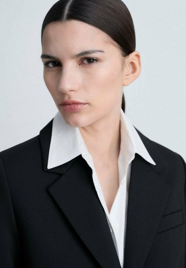 MANILA - Classic coat - noir2