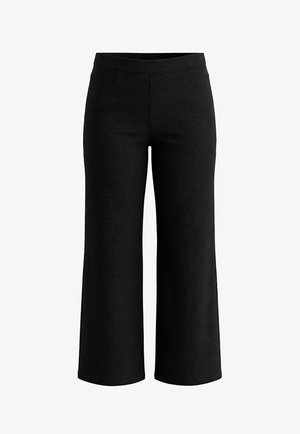 Ulla Popken, BENGALINE ELASTIC WAIST PANTS - Bukser - black